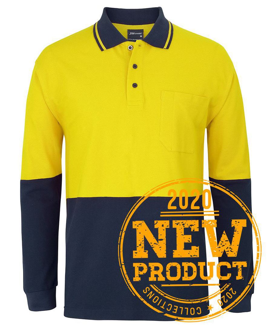 6HVQL JBs HV L/S COTTON PIQUE TRAD POLO,"Cotton Pique fabric, hard wearing natural fibre Polo Shirt will outlast most others. Ad image 4